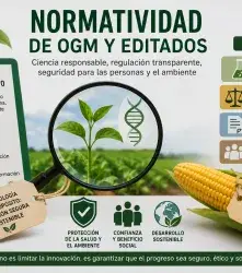 Diferencia normativa entre OGM y editados 